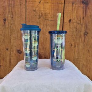 Star Wars The Mandalorian Grogu Baby Yoda Double Wall Tumbler Set